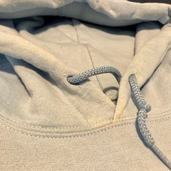 Harry Styles Treat People With Kindness Light Blue Hoodie with Pink Lettering - Picture 8 of 10